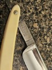 Vintage F w  Engels  special  Straight Razor  Shave Ready  Off White Scales
