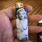 New 2 Bic Lighters Vintage Marilyn Monroe Pin Up Calendar