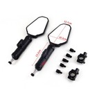 Motorcycle Rearview Mirror Set 10mm 8mm Mount For Ktm 390 1290 790 890