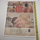 Vtg 1963 Lady Clairol Lightener Magazine Advertisement Blondes Have More Fun