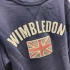 Polo Ralph Lauren Blue Official Wimbledon Tennis Crewneck Sweatshirt Men   s M