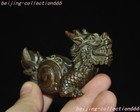 2 6  China Bronze Feng Shui Wealth Lucky 12 Chinese Zodiac Animal Dragon Statue