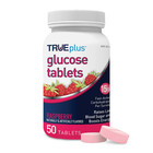 Trueplus   Glucose Tablets  Rasspberry Flavor - 50ct Bottle     4 Pack