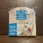 Dmc Stitch Bow Needlework Mini Travel Bag Organizer  Binder New