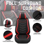 Car Seat Covers For Jeep Wrangler Unlimited 2009-2022 Nappa Leather 5-seat Black