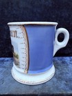 Occupational Shaving Mug  Horse Drawn Groceries Wagon