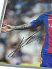 Signed Autographed Lionel Messi Photo Beckett Coa