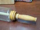 Vintage Imperial Mfg  Cambridge Ohio Pat 1921 Glass Rolling Pin - Very Rare