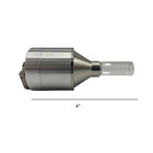 Kitchen Spice Silver Grinder 44mm Ultra Fine Grinding With Storage Bottle