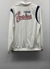 G-iii Carl Banks White Cleveland Guardians Mlb Full Zip Track Jacket Womens Xxl