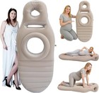 Inflatable Pregnancy Pillow  Pregnant Woman s Abdominal Hole Full Body Inflat   