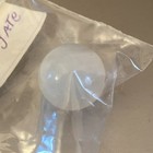 Nice Genuine Agate Clear White Slag 3 4  Xclnt