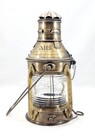 Antique Finish Anchor Oil Lantern Nautical 10  Ship Boat Lamp Halloween D  cor