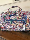 Vera Bradley Grand Weekender Travel Bag Harbor Paisley- Nwt
