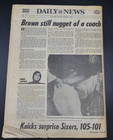 Original Sid Vicious Sex Pistols 1979 New York Daily Newspaper - Complete 