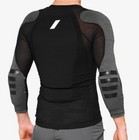 100  Tarka Mens Mtb Long Sleeve Protective Shirt Black Sm
