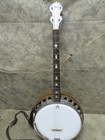 Vintage Paramount Style B Tenor Banjo Wm L Lange With Tkl Case Accessories