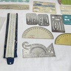 Pickett Staedtler Alvin Rapiddesign Drafting Tools Lot Templates Rulers