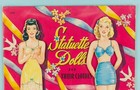 Vtg Original 1942 Whitman  Statuette Dolls Judy   Barbara Paper Dolls  998 Uncut