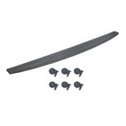 Tailgate Cover Molding Top Cap Protector Spoiler For 2009-2018 Dodge Ram Pickup