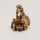 Walt Disney Production 14k Yellow Gold Magic Kingdom Castle Charm Pendant