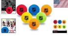 Franklin Mini Indoor Hockey Balls - Set Of 6 Soft Foam Balls In Assorted Colors