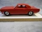 1 25 Scale 1965 Amt Vintage Original Mustang Coupe Red Slot Car-nice 