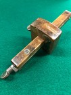 Vintage Applewood And Brass Morise   Marking Gage