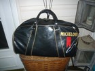 Vintage Michelob Beer Travel Bag And Golf Visor Hat Usa