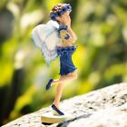     New Cicely Mary Barker Flower Fairy Figurine Cornflower Winged Fairie Statue