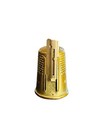 Vintage Metal M  T  Sewing Thimble W  Thread Cutter  Needle Threader Pat   d 9 Usa