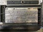 New Letterpress Type - 12 Pt  Jenson   golden 