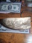 Old Shrimshaw Faux Whale Tooth