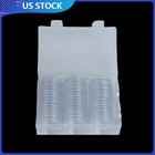For Airtight 40 6 Mm Silver 1 Oz Coin Holders Capsules 50pcs Direct