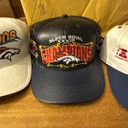 Vintage Lot Of 4 Denver Broncos Super Bowl Xxxiii Champions  Hats