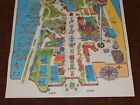1972 Vintage Cedar Point Amusement Park Souvenir Map Brochure Store Bag 2 Books