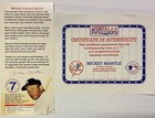 Sports Impressions Mickey Mantle  profiles Of Courage  Plate New York Yankees