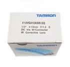 New Tamron 12vg412asir-sq 4   12mm F 1 2 C-mount Ir Corrective Dc Auto-iris Lens