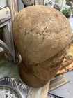 Vintage Antique Wooden Wood Hat Mold Millinery Hat Block Form