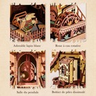 Rokr 3d Wooden Puzzle Building Toys Mechanical Model Kit Toys For Adults Gifts
