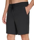 Kirkland Signature Men s Stretch Swim Shorts  Black  Size M