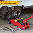Transmission Floor Jack Adapter 1100lbs Capacity 1 2 Ton For Repair Tool Black