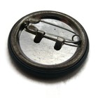 High Five  Happy Face Hand Pin Button Vintage
