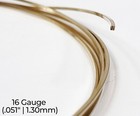 14 20 Yellow Gold-filled Wire   Square   Half Hard   16-24 Gauge   1-10 Ft   Usa