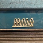 Brindisi Diatonic Button Blue Small Accordion Made In Italy Vintage