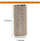 Shiny Handmade Rhinestone Lighter Case Cover Holder Sleeve Pouches For Golden