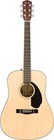 Fender Cd-60s Solid Top Dreadnought Acoustic Guitar - Natural W  Gig Bag