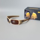 Oakley Gascan Oo9014 Polarized Sunglasses Matte Sand Tan Frame Brownlens