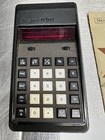 Vintage Sears 10m Electronic Calculator With Carrying Case   Instr  Book 1974