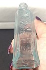 Antique Genuine Essence Medicine Bottle Aqua Rolled Lip 1850 s